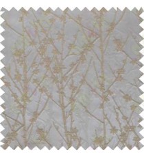 Brown Grey Twigs Forest Design Poly Main Curtain Designs